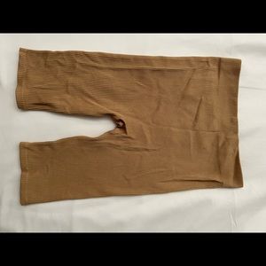 Stretchy Zara ribbed biker shorts